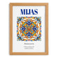 Mijas, Spain – Travel Poster, set in oak frame