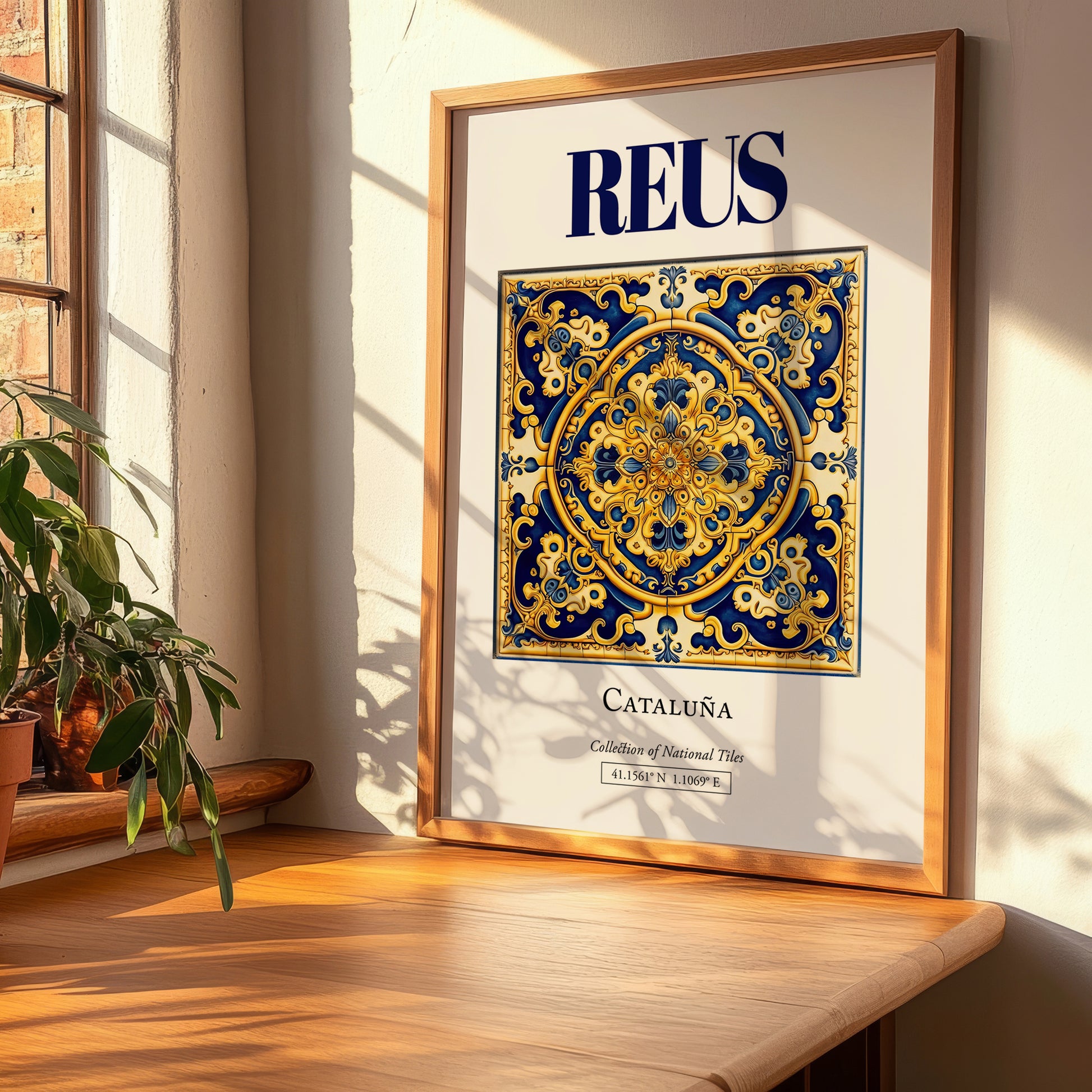 Reus, Spain – Travel Wall Decor, clean layout with no caption