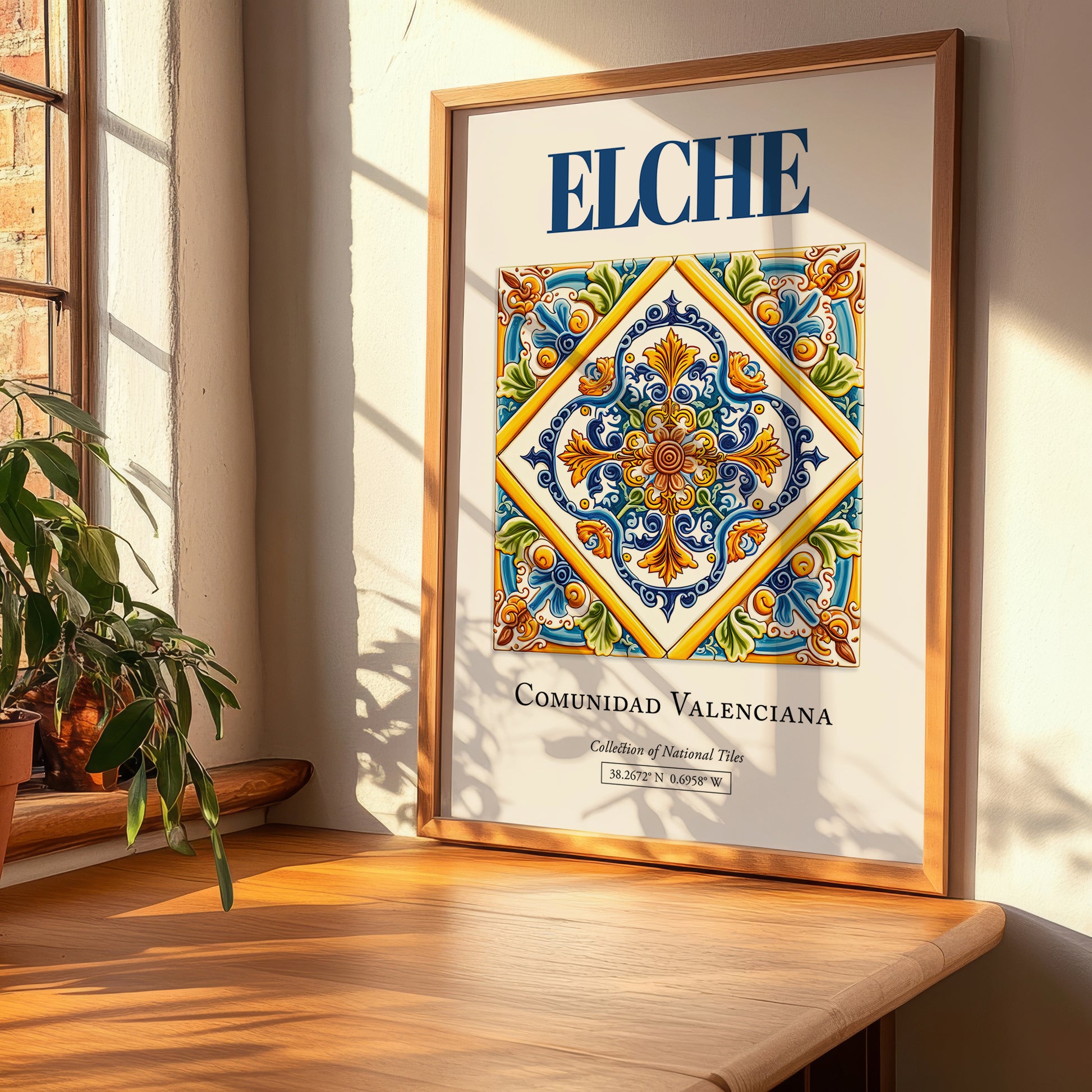 Elche, Spain – Travel Wall Art, clean layout with no caption