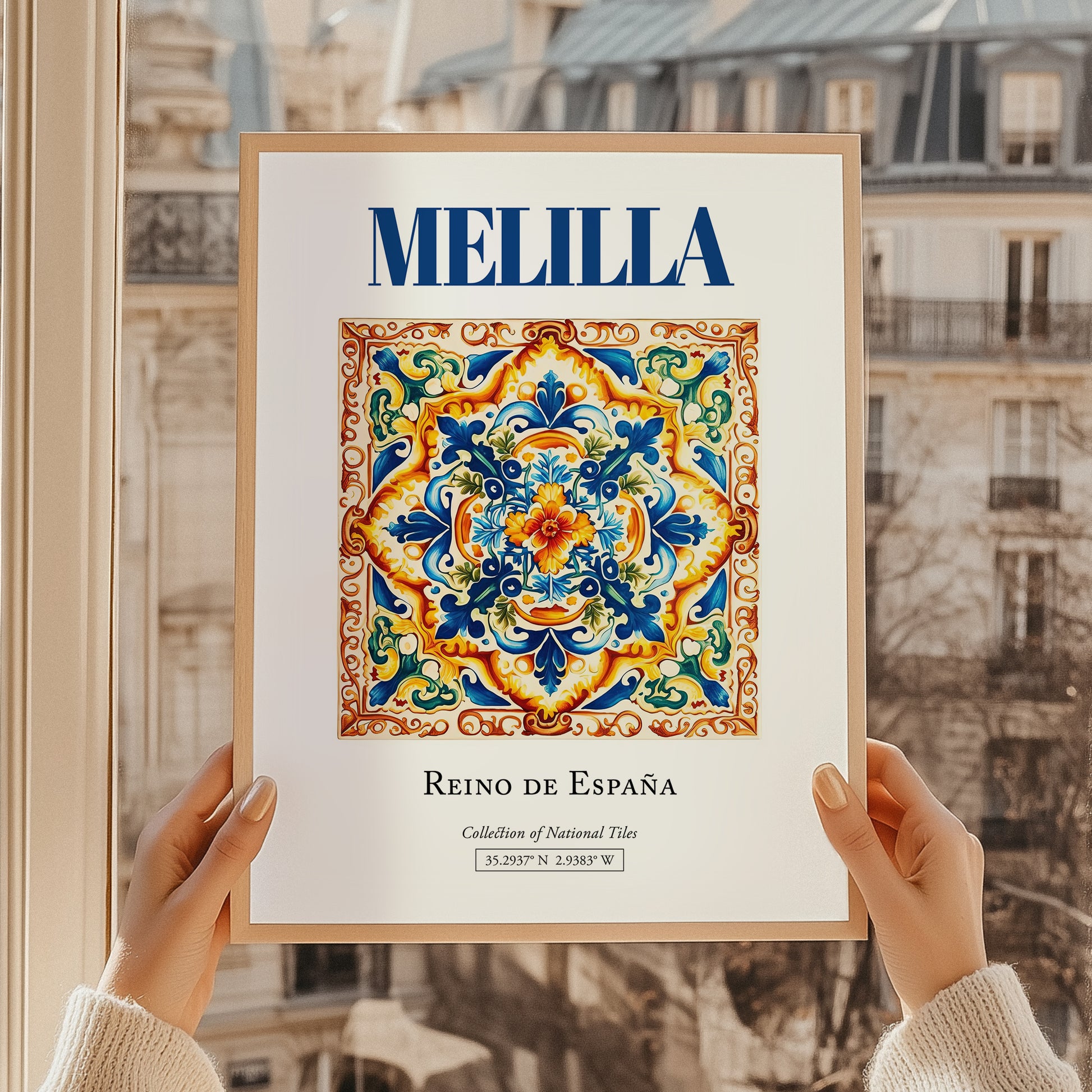Melilla, Spain – Tourist Destination Poster