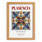 Plasencia, Spain – Travel Wall Decor, set in oak frame