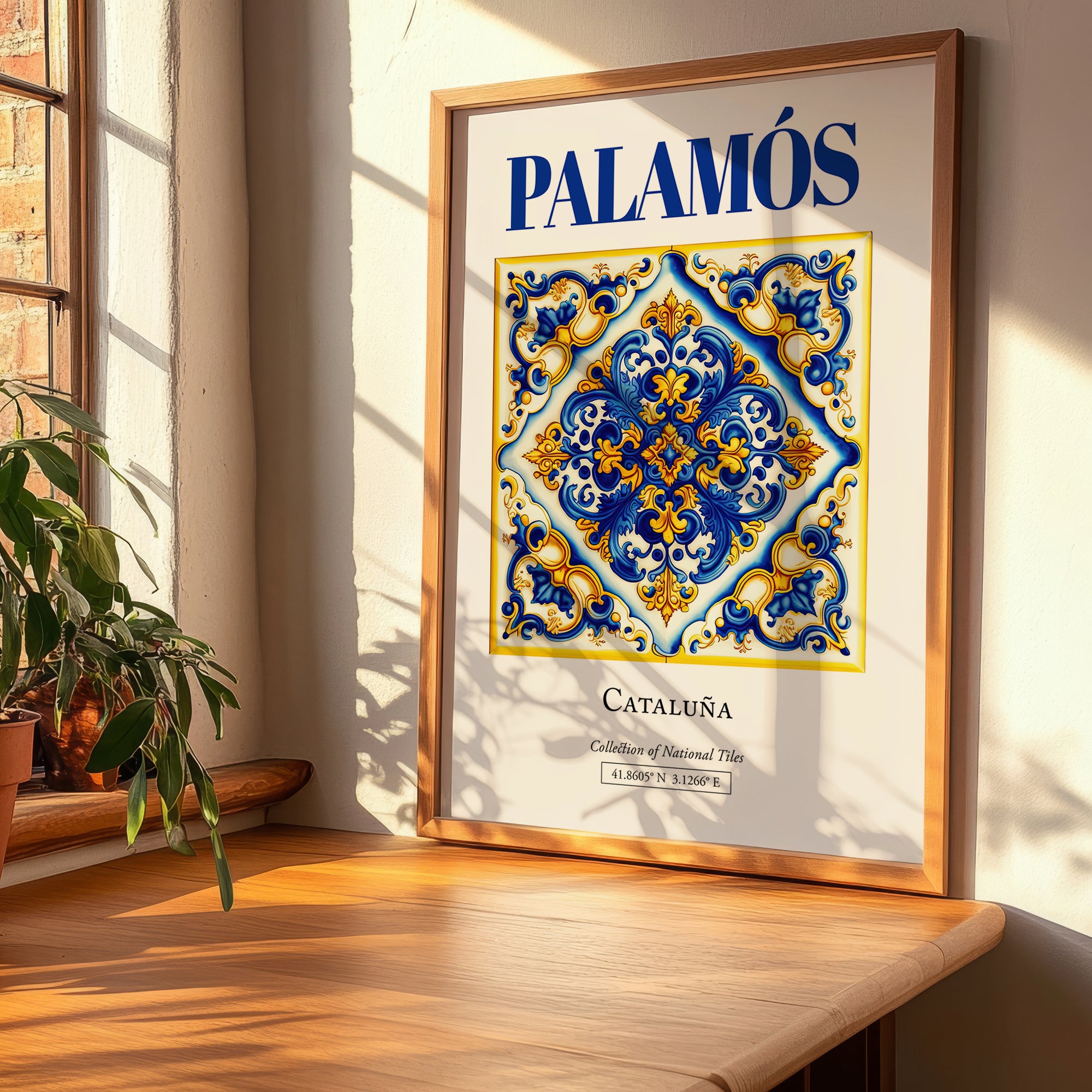 Palamós, Spain – Travel Wall Art, clean layout with no caption
