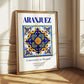 Aranjuez, Spain – Travel Poster, styled in a charming Paris street view