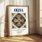 Oliva, Spain – Travel Print, styled in a charming Paris street view