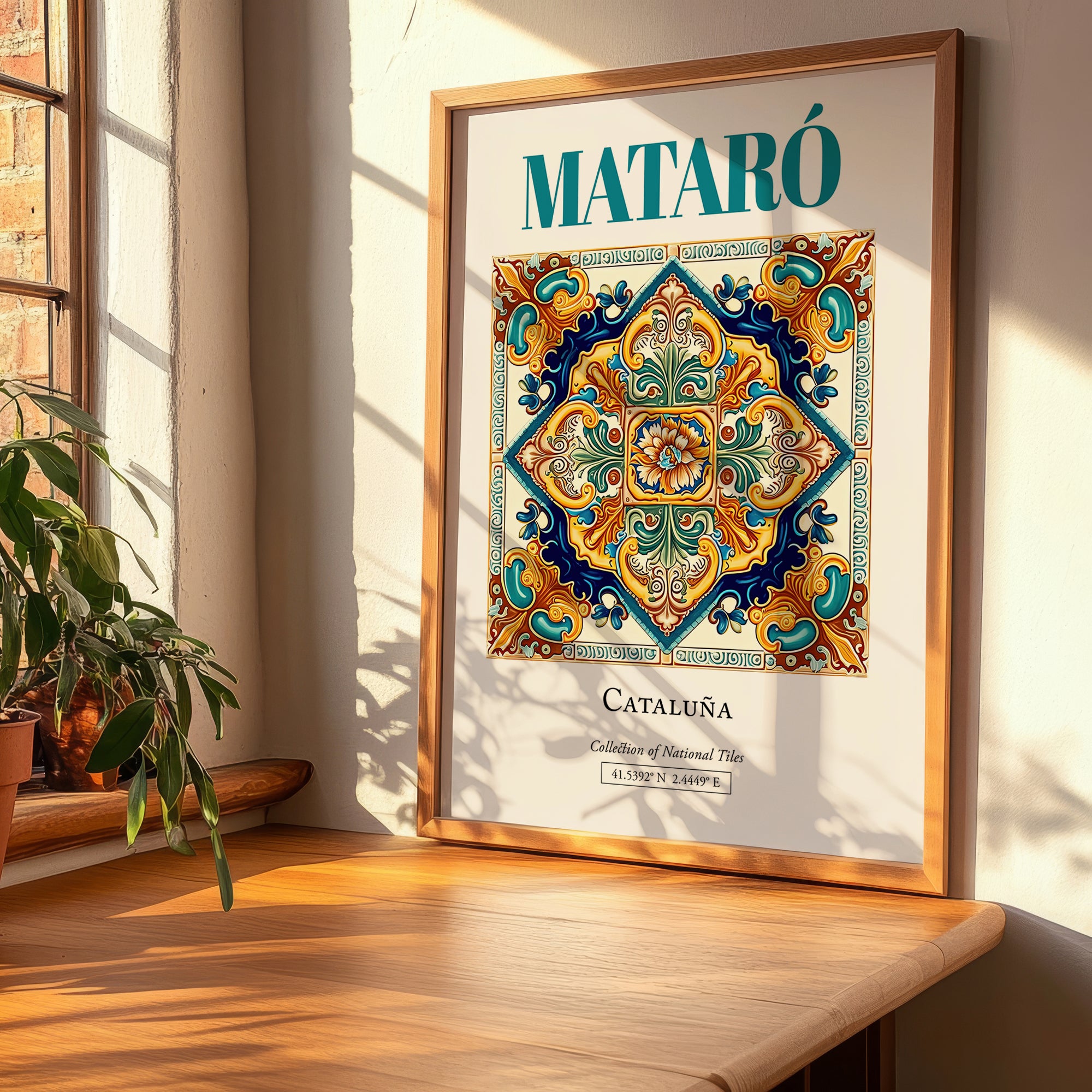 Mataró, Spain – Travel Wall Decor, clean layout with no caption