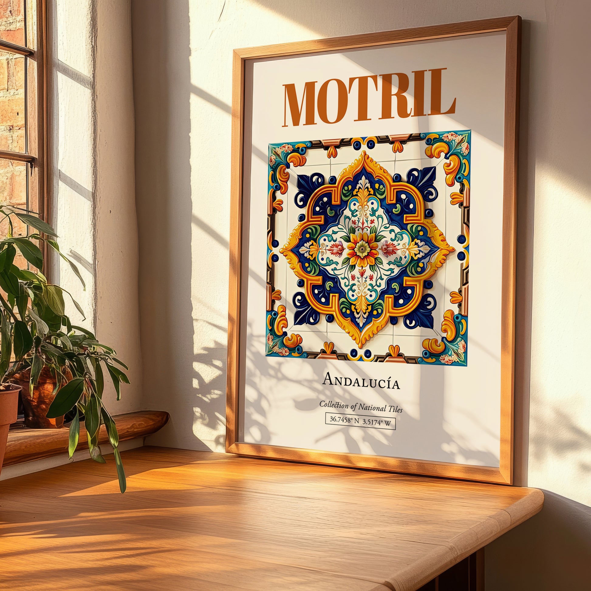 Motril, Spain – Travel Wall Art, clean layout with no caption