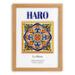 Haro, Spain – Dream Destination Decor, set in oak frame