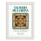 Talavera de la Reina, Spain – Historic Cities Art Print, placed in minimal white frame