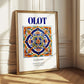 Olot, Spain – Historic Cities Art Print, styled in a charming Paris street view