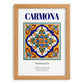 Carmona, Spain – Travel Print, set in oak frame