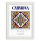 Carmona, Spain – Travel Print, placed in minimal white frame