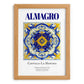 Almagro, Spain – World Heritage Travel Poster, set in oak frame