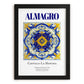 Almagro, Spain – World Heritage Travel Poster, in sleek black frame