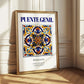 Puente Genil, Spain – Travel Poster, styled in a charming Paris street view
