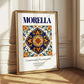 Morella, Spain – Travel Poster, styled in a charming Paris street view