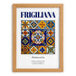Frigiliana, Spain – Travel Destination Art, set in oak frame