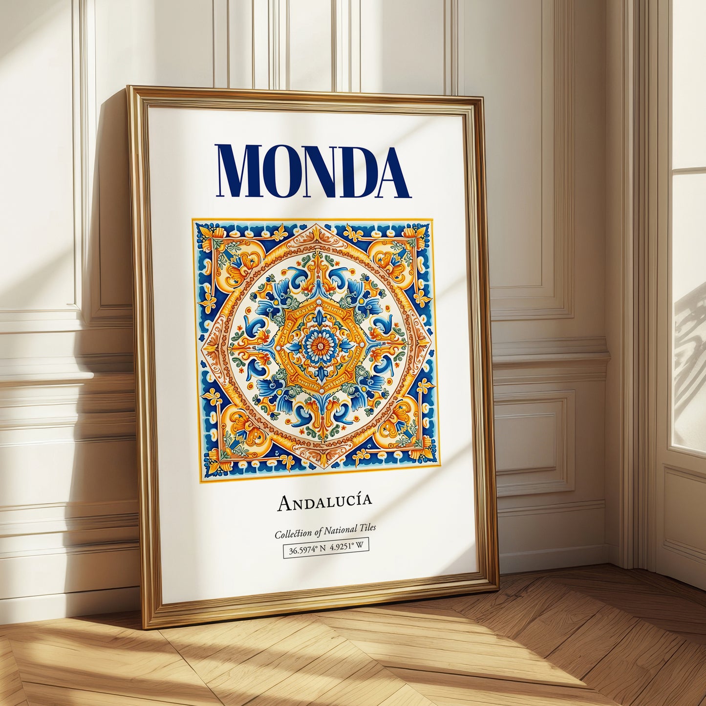 Monda, Spain – Travel Wall Decor, styled in a charming Paris street view