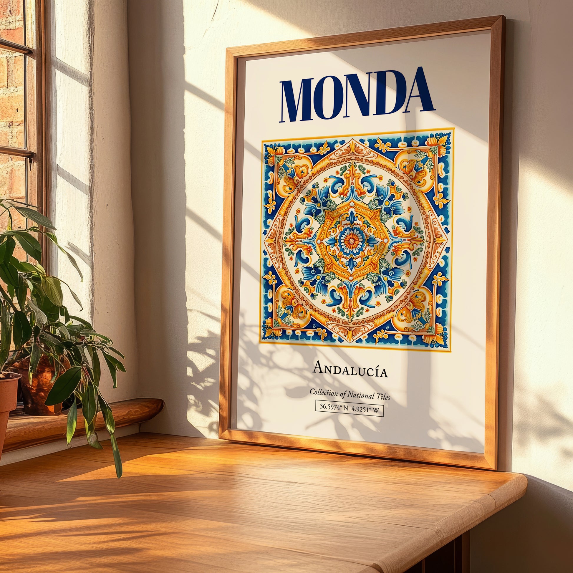 Monda, Spain – Travel Wall Decor, clean layout with no caption