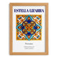 Estella-Lizarra, Spain – Architectural Travel Art, set in oak frame