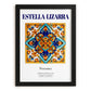 Estella-Lizarra, Spain – Architectural Travel Art, in sleek black frame
