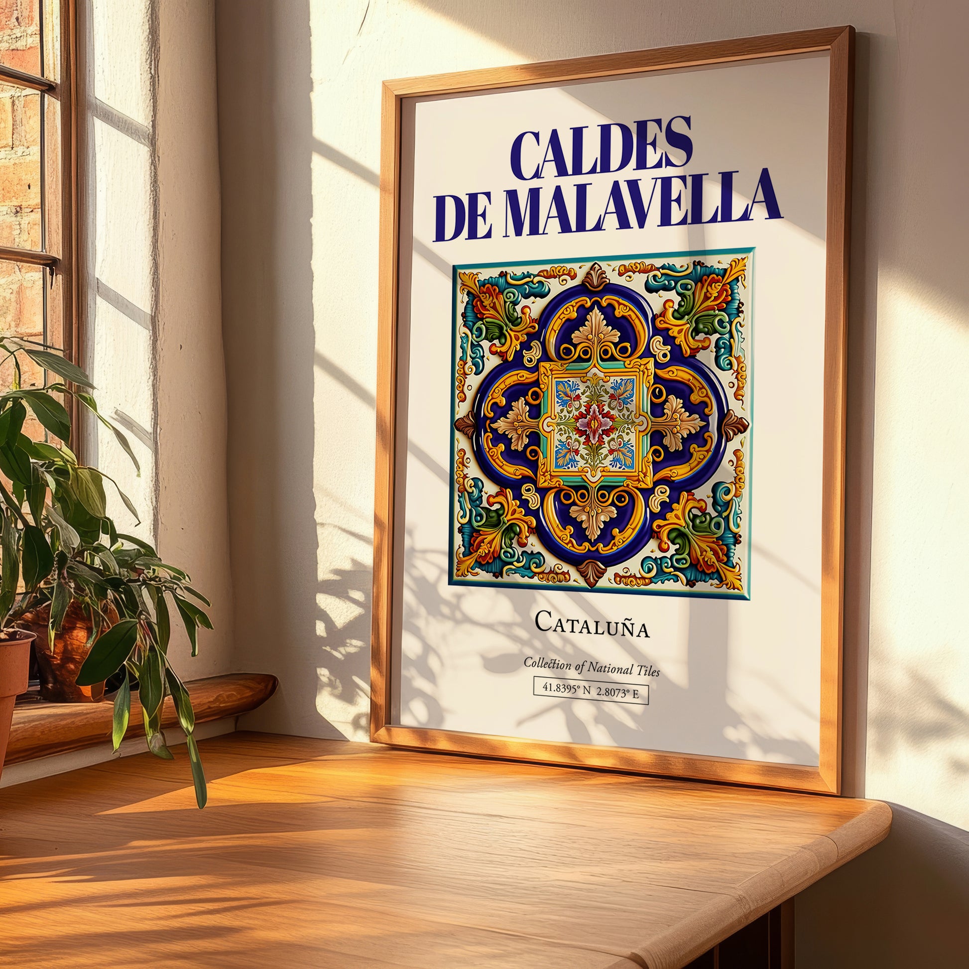 Caldes de Malavella, Spain – Wanderlust Wall Decor, clean layout with no caption