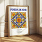 Pineda de Mar, Spain – Travel Print, styled in a charming Paris street view