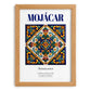 Mojácar, Spain – Travel Poster, set in oak frame