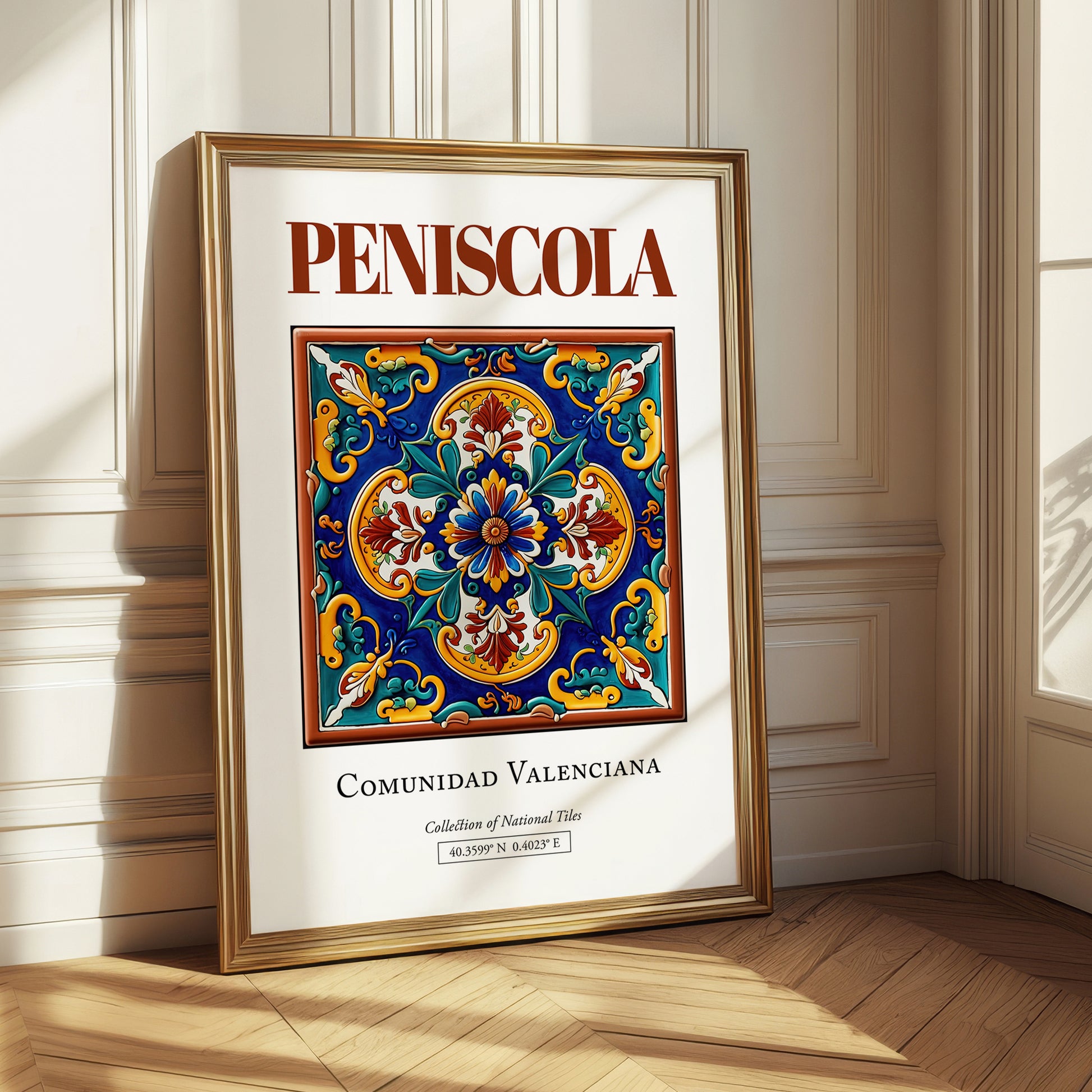 Peniscola, Spain – World Travel Art, styled in a charming Paris street view