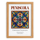 Peniscola, Spain – World Travel Art, set in oak frame
