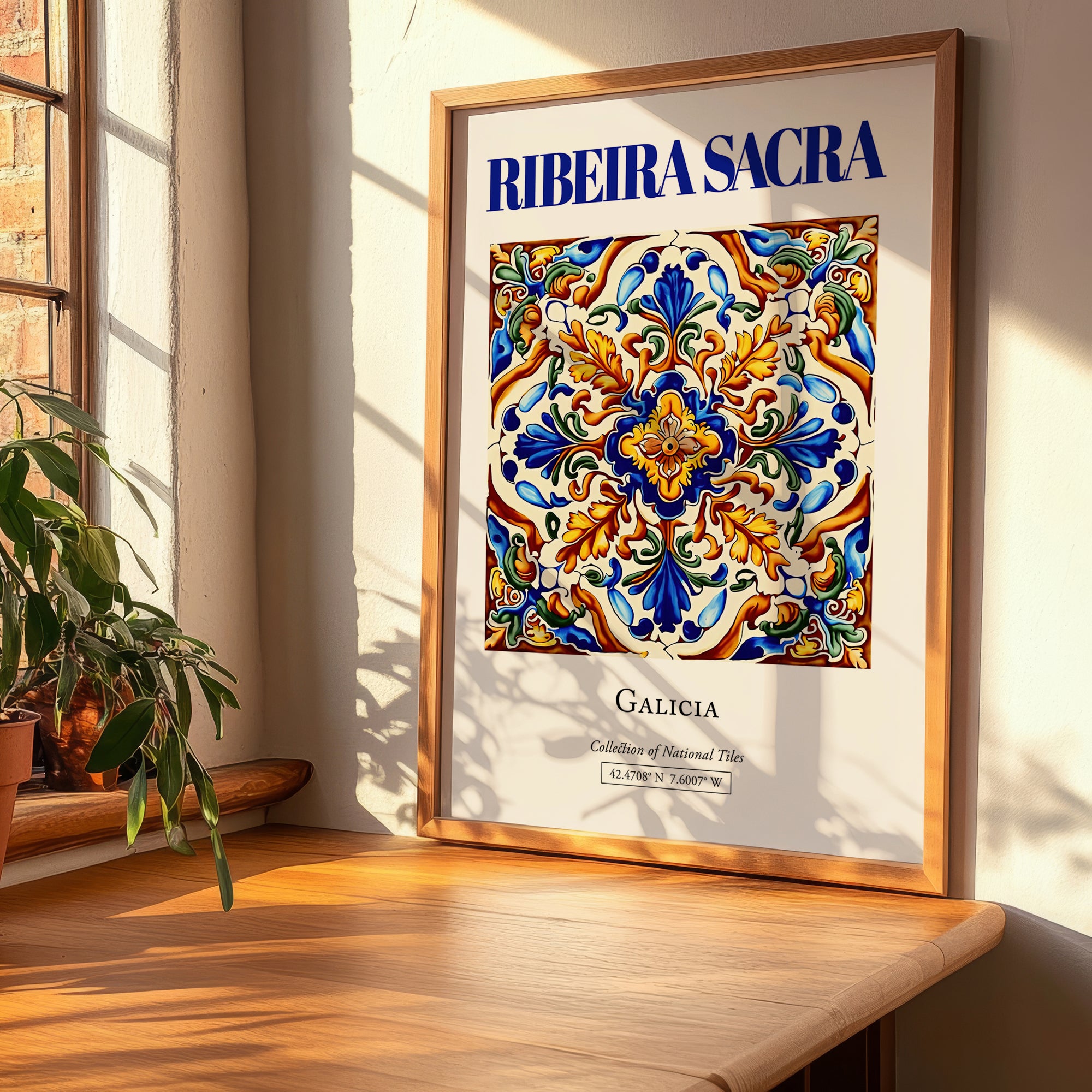 Ribeira Sacra, Spain – Travel Wall Art, clean layout with no caption