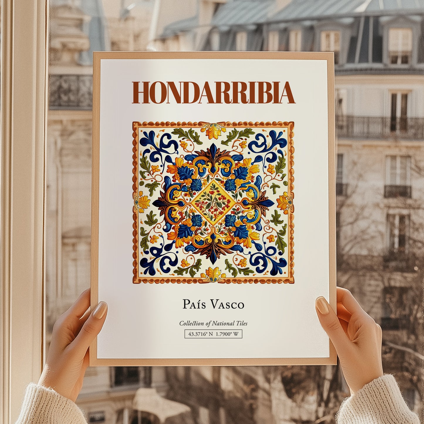 Hondarribia, Spain – Travel Poster