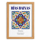 Rías Baixas, Spain – Travel Wall Decor, set in oak frame