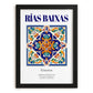 Rías Baixas, Spain – Travel Wall Decor, in sleek black frame