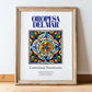 Oropesa del Mar, Spain – Country Culture Poster, in wooden frame leaning on the floor