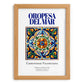Oropesa del Mar, Spain – Country Culture Poster, set in oak frame