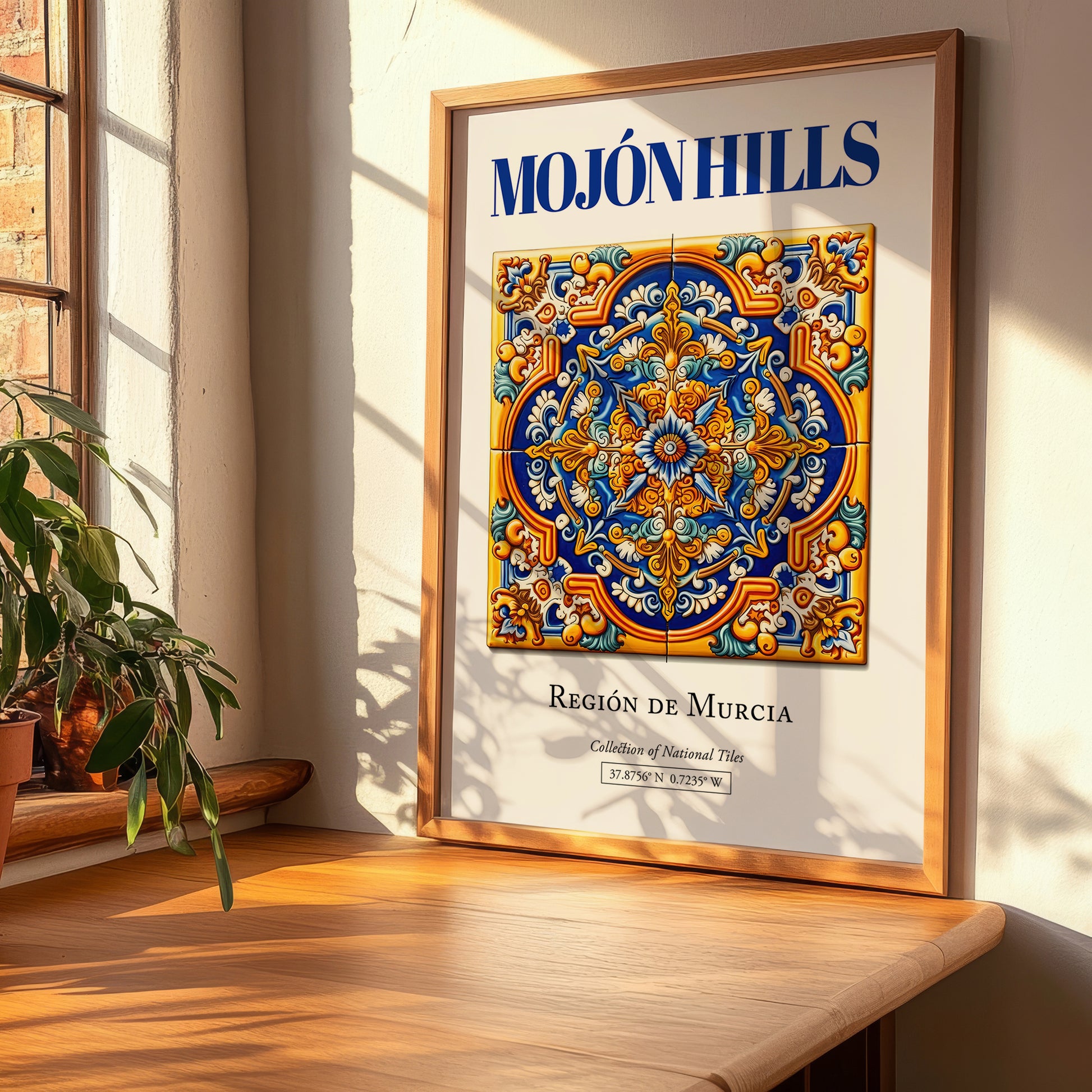 Mojón Hills, Spain – World Travel Art, clean layout with no caption