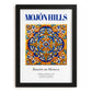 Mojón Hills, Spain – World Travel Art, in sleek black frame