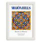 Mojón Hills, Spain – World Travel Art, placed in minimal white frame