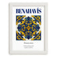 Benahavís, Spain – National Pride Wall Decor, placed in minimal white frame