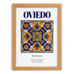 Oviedo, Spain – Global Wall Art, set in oak frame