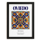 Oviedo, Spain – Global Wall Art, in sleek black frame