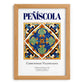Peñíscola, Spain – World Travel Art, set in oak frame