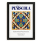 Peñíscola, Spain – World Travel Art, in sleek black frame