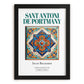 Sant Antoni de Portmany, Spain – Travel Poster, in sleek black frame