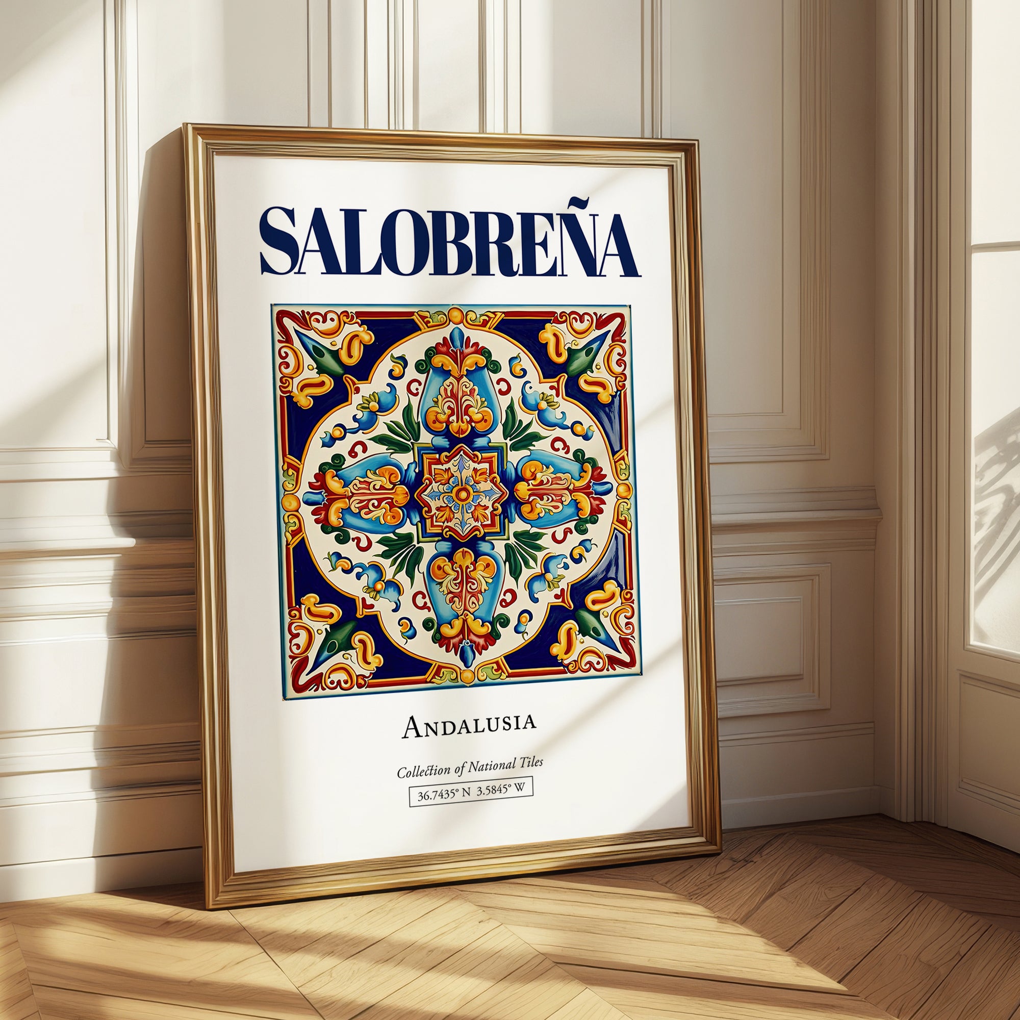 Salobreña, Spain – Travel Wall Decor, styled in a charming Paris street view