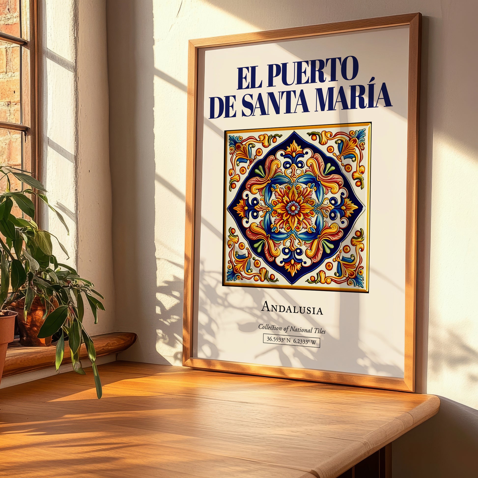 El Puerto de Santa María, Spain – Global Wall Art, clean layout with no caption