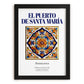 El Puerto de Santa María, Spain – Global Wall Art, in sleek black frame