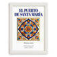 El Puerto de Santa María, Spain – Global Wall Art, placed in minimal white frame