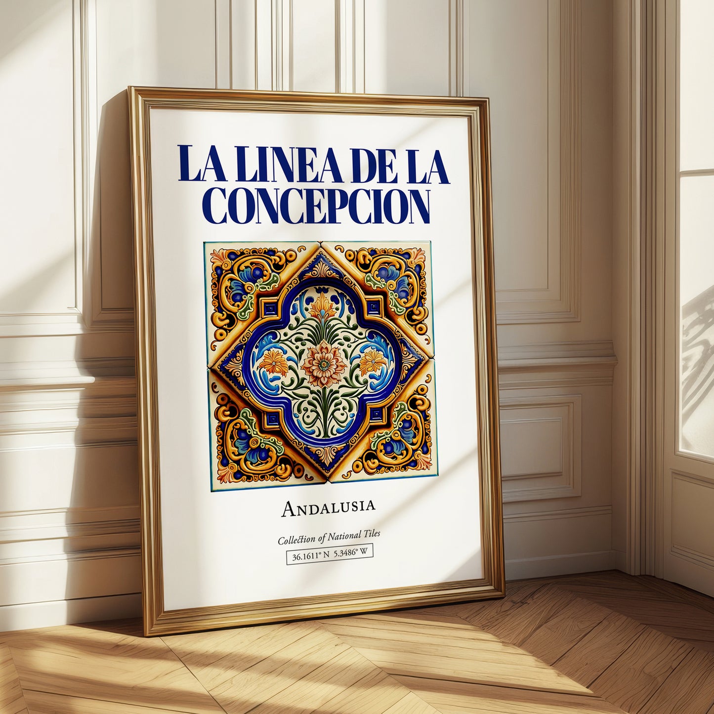 La Linea de la Concepcion, Spain – World Travel Art, styled in a charming Paris street view