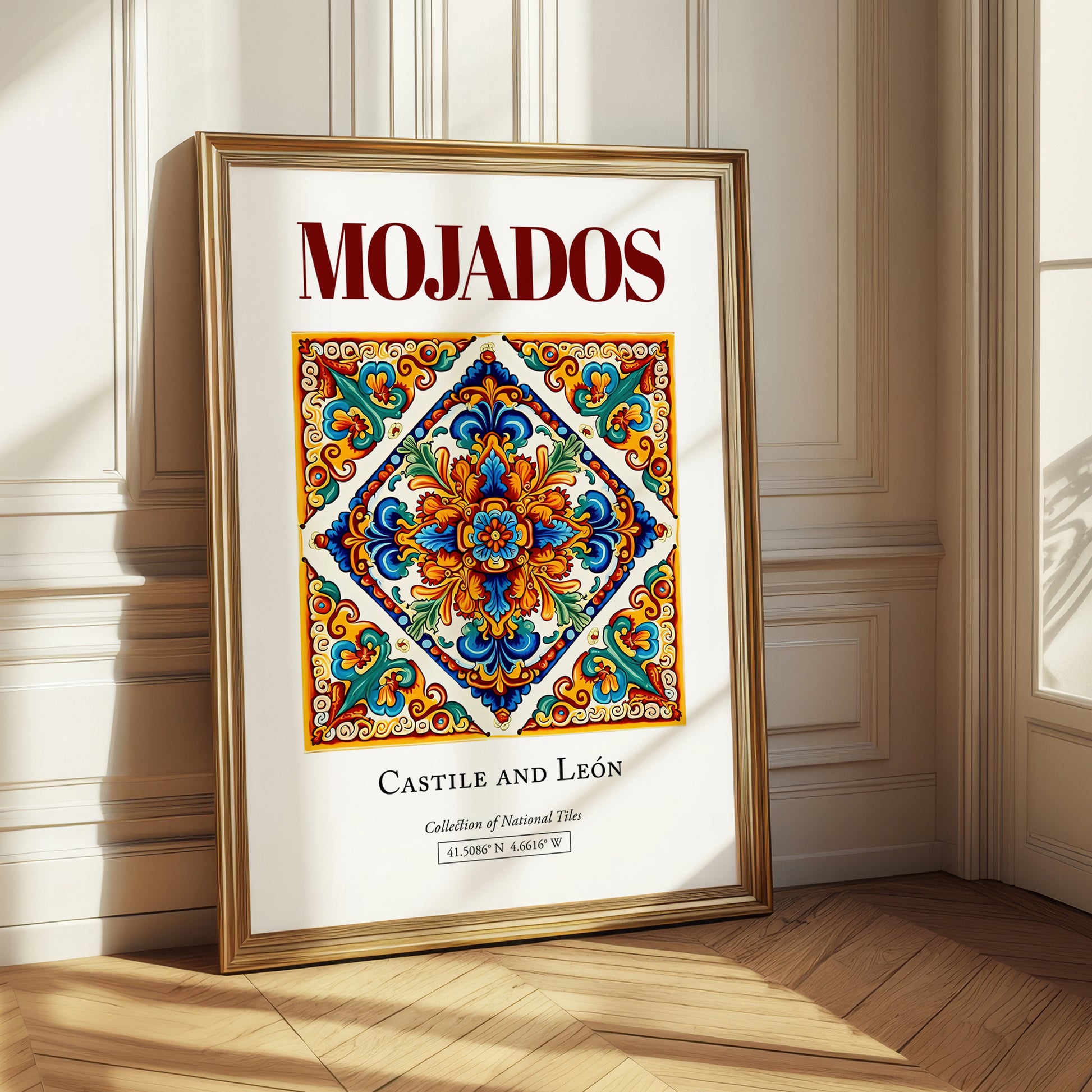 Mojados, Spain – Travel Print, styled in a charming Paris street view